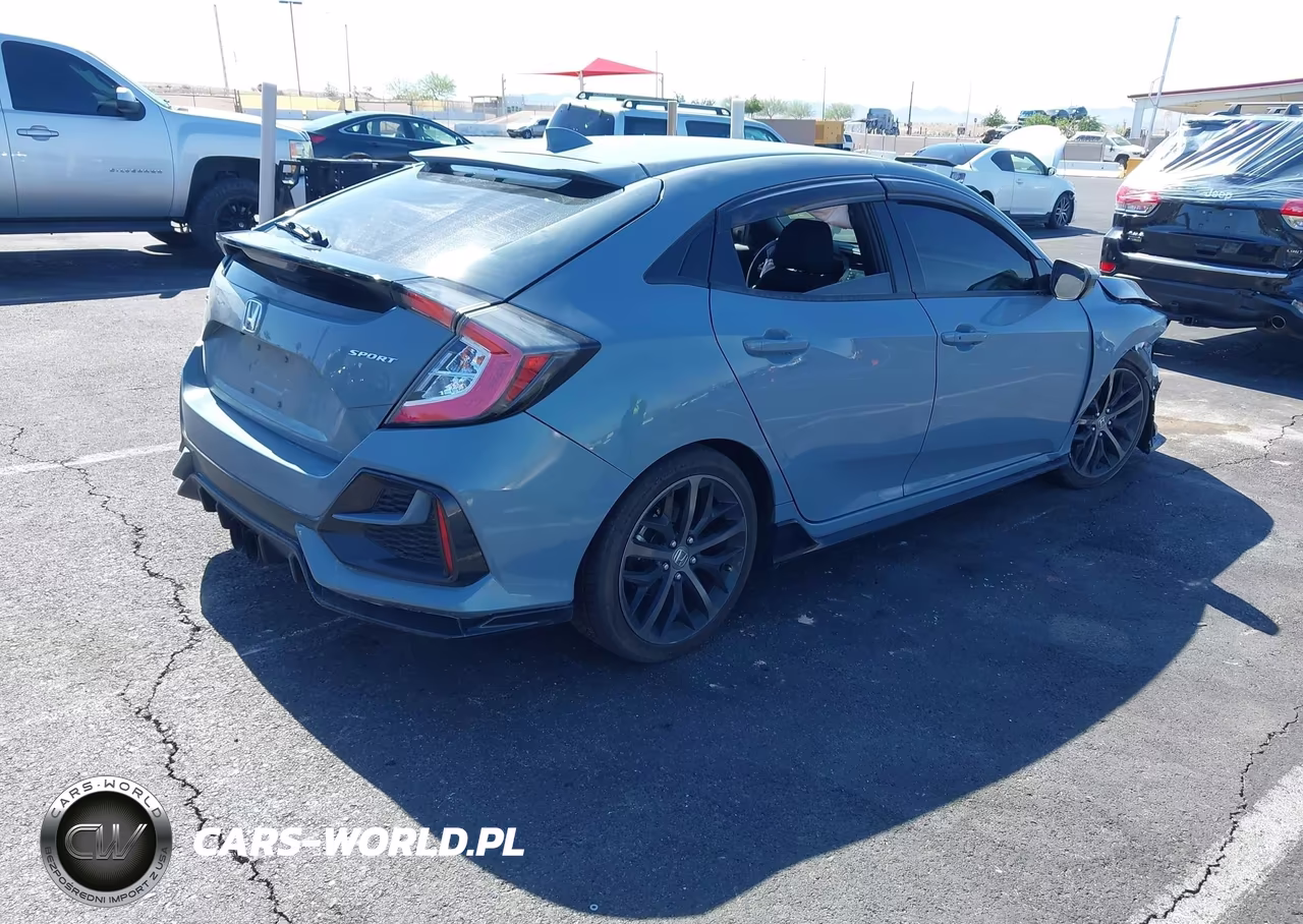 2021 Honda Civic Sport VIN:SHHFK7G48MU222345 - 4