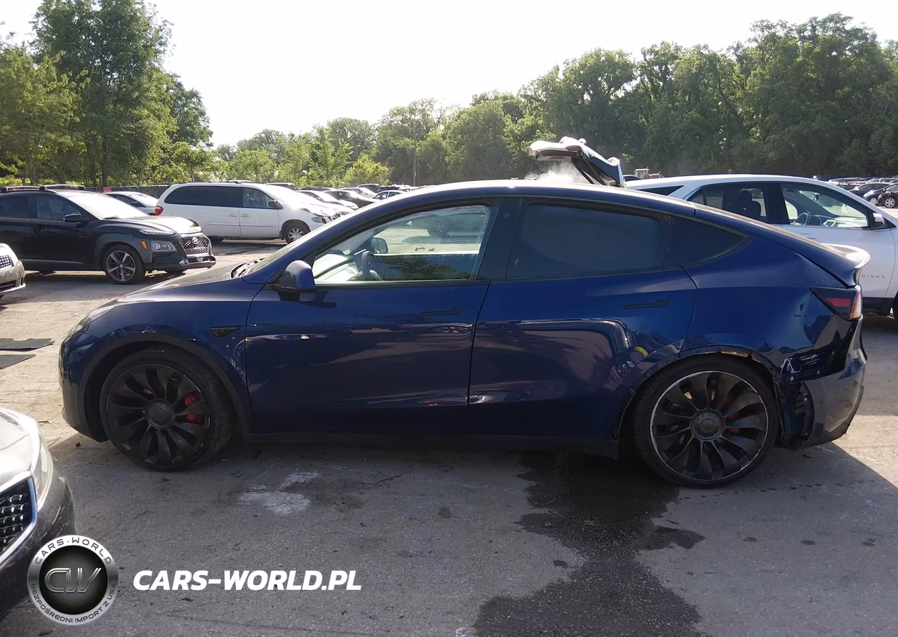 2022 Tesla Model Y Performance Dual Motor All-Wheel Drive VIN:7SAYGDEF0NF443327 - 14