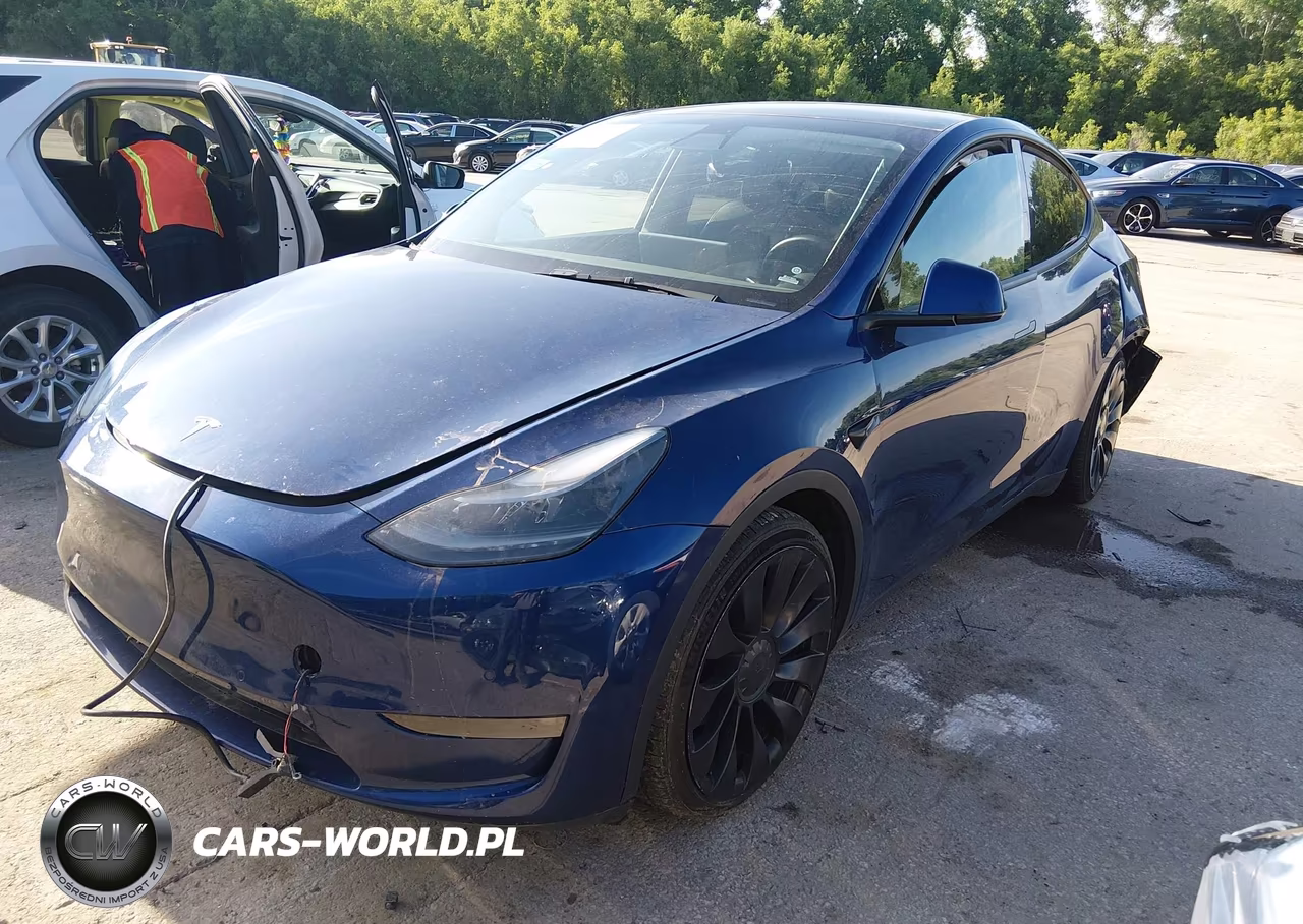 2022 Tesla Model Y Performance Dual Motor All-Wheel Drive VIN:7SAYGDEF0NF443327 - 2