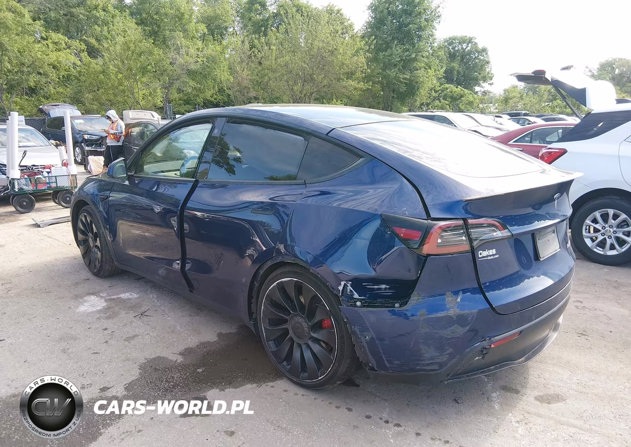 2022 Tesla Model Y Performance Dual Motor All-Wheel Drive VIN:7SAYGDEF0NF443327 - 6
