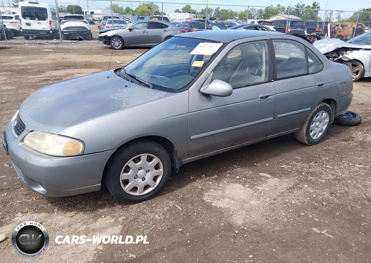 2001 Nissan Sentra Gxe VIN:3N1CB51D21L498134 - 2