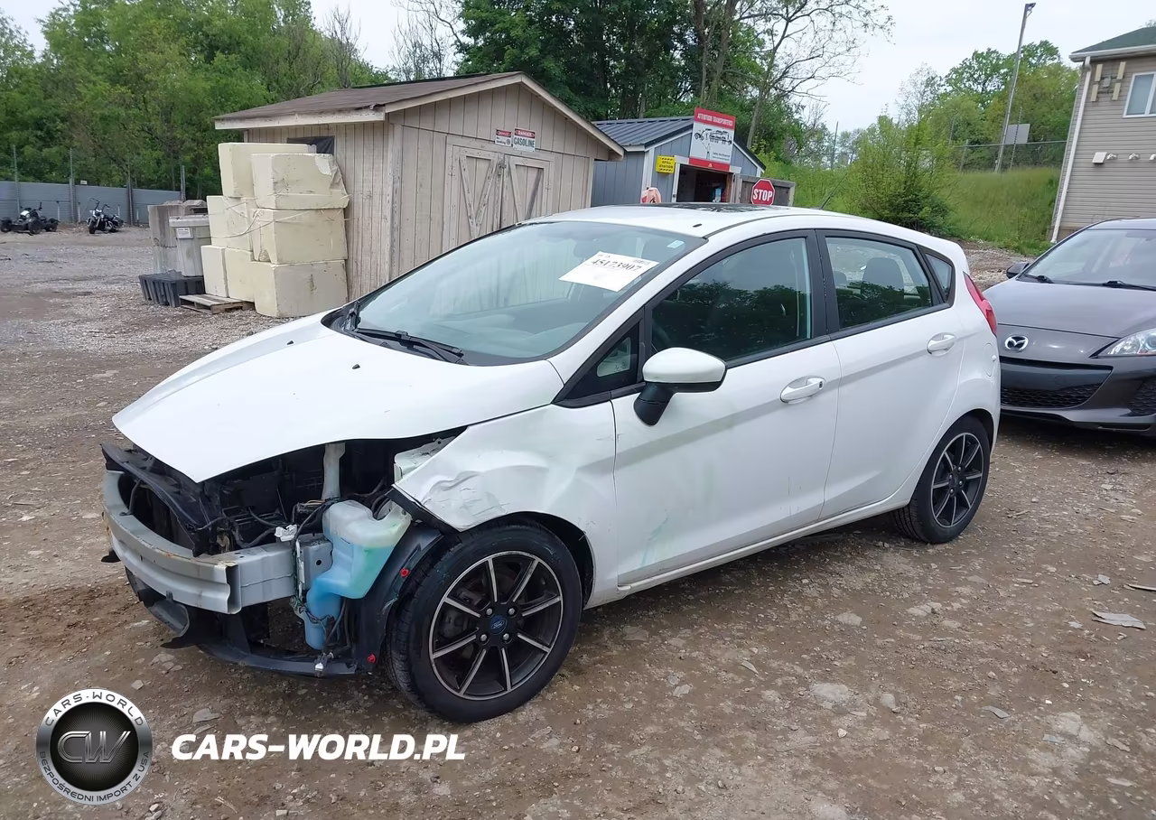 2019 Ford Fiesta Se VIN:3FADP4EJ5KM119254 - 2