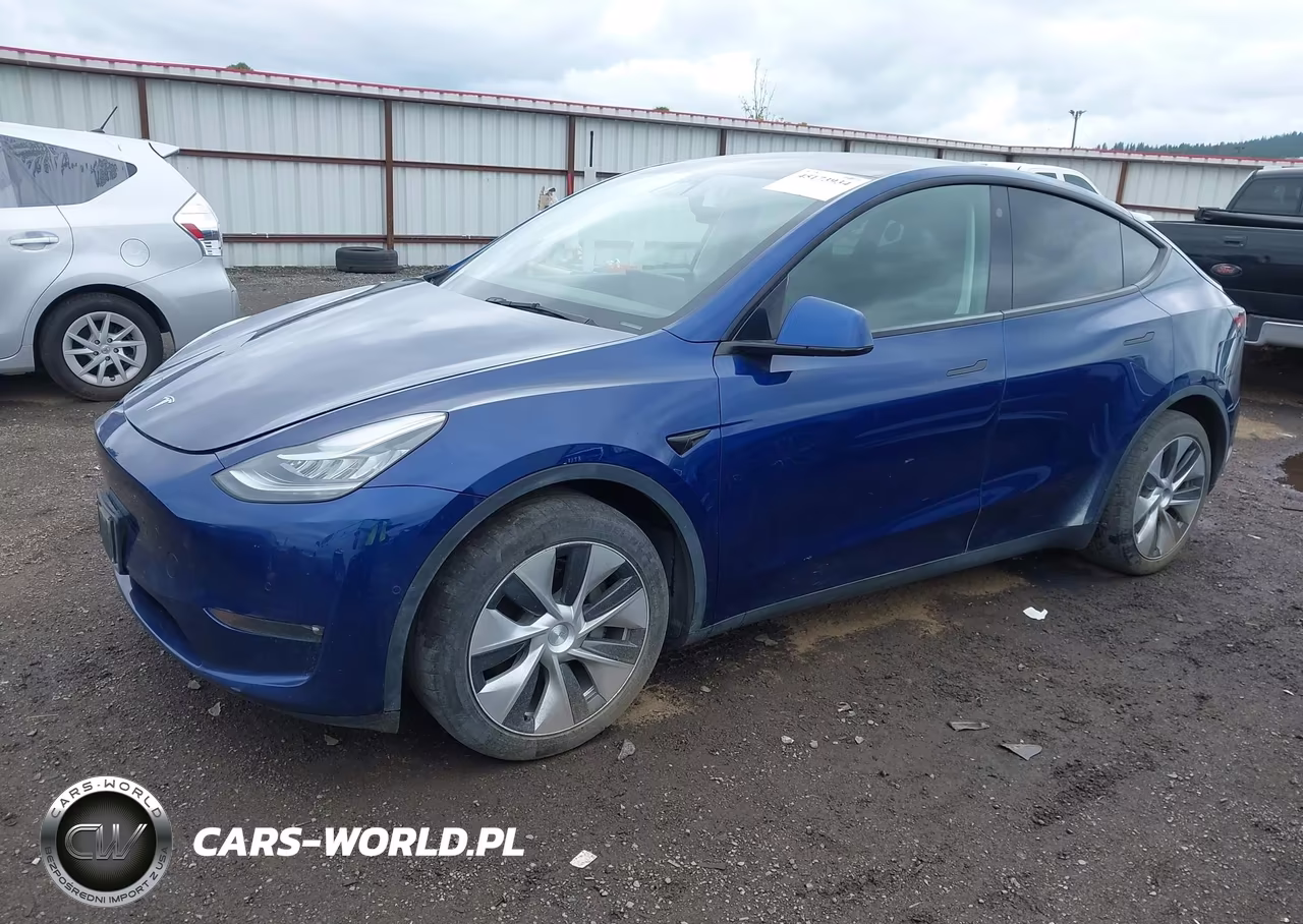 2021 Tesla Model Y Long Range Dual Motor All-Wheel Drive VIN:5YJYGDEE3MF231699 - 2