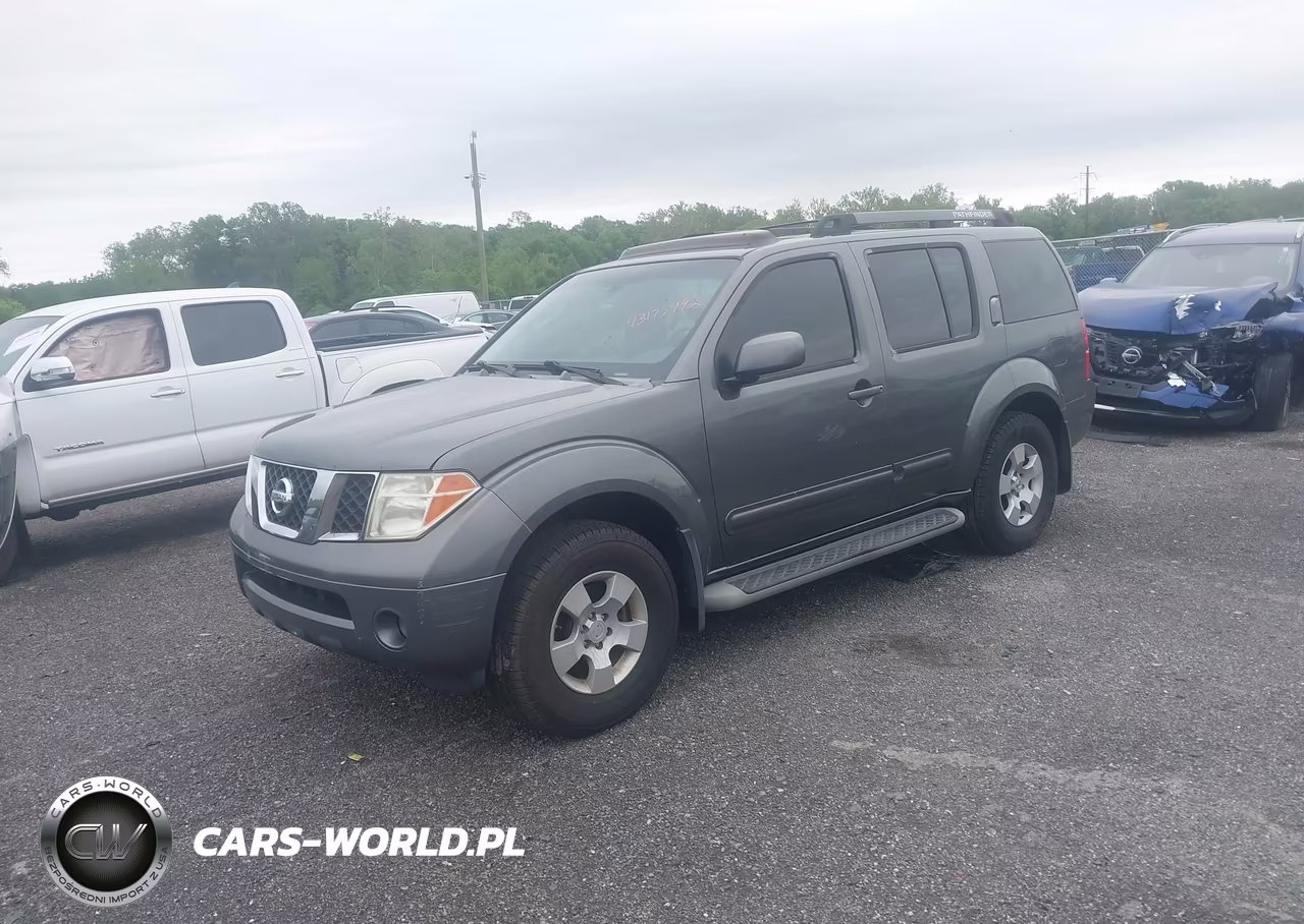 2006 Nissan Pathfinder Se VIN:5N1AR18W56C632116 - 2