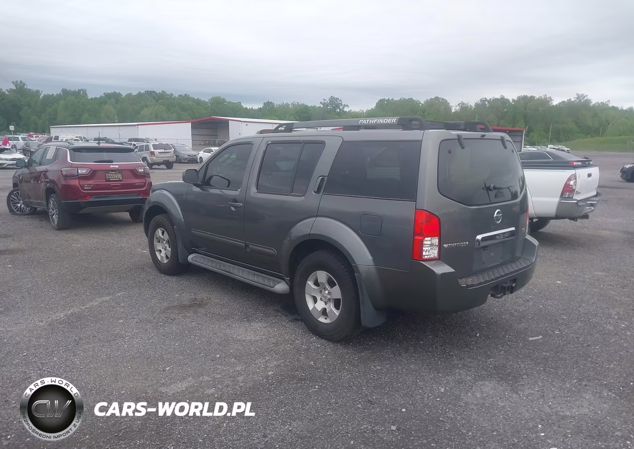 2006 Nissan Pathfinder Se VIN:5N1AR18W56C632116 - 3