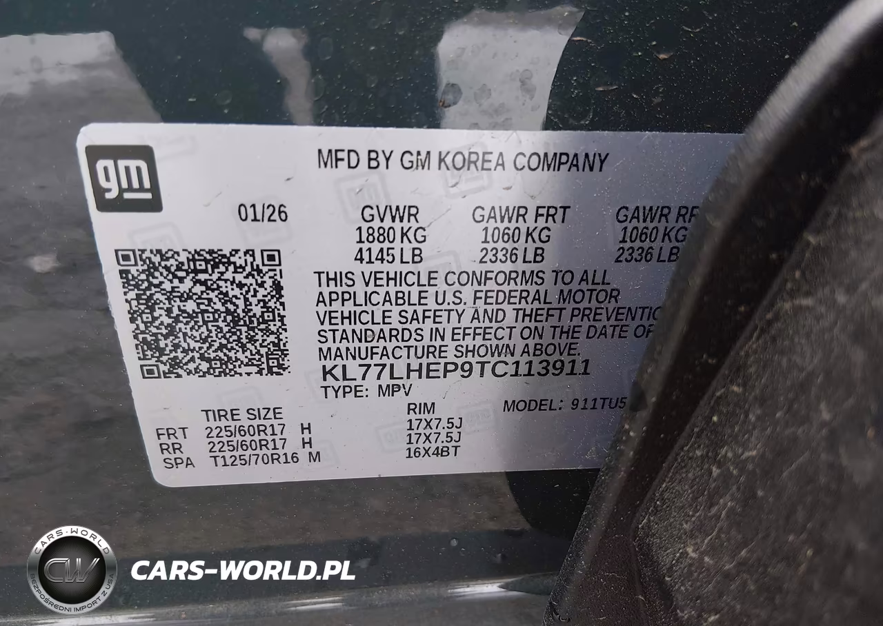 2026 Chevrolet Trax Fwd Lt VIN:KL77LHEP9TC113911 - 9