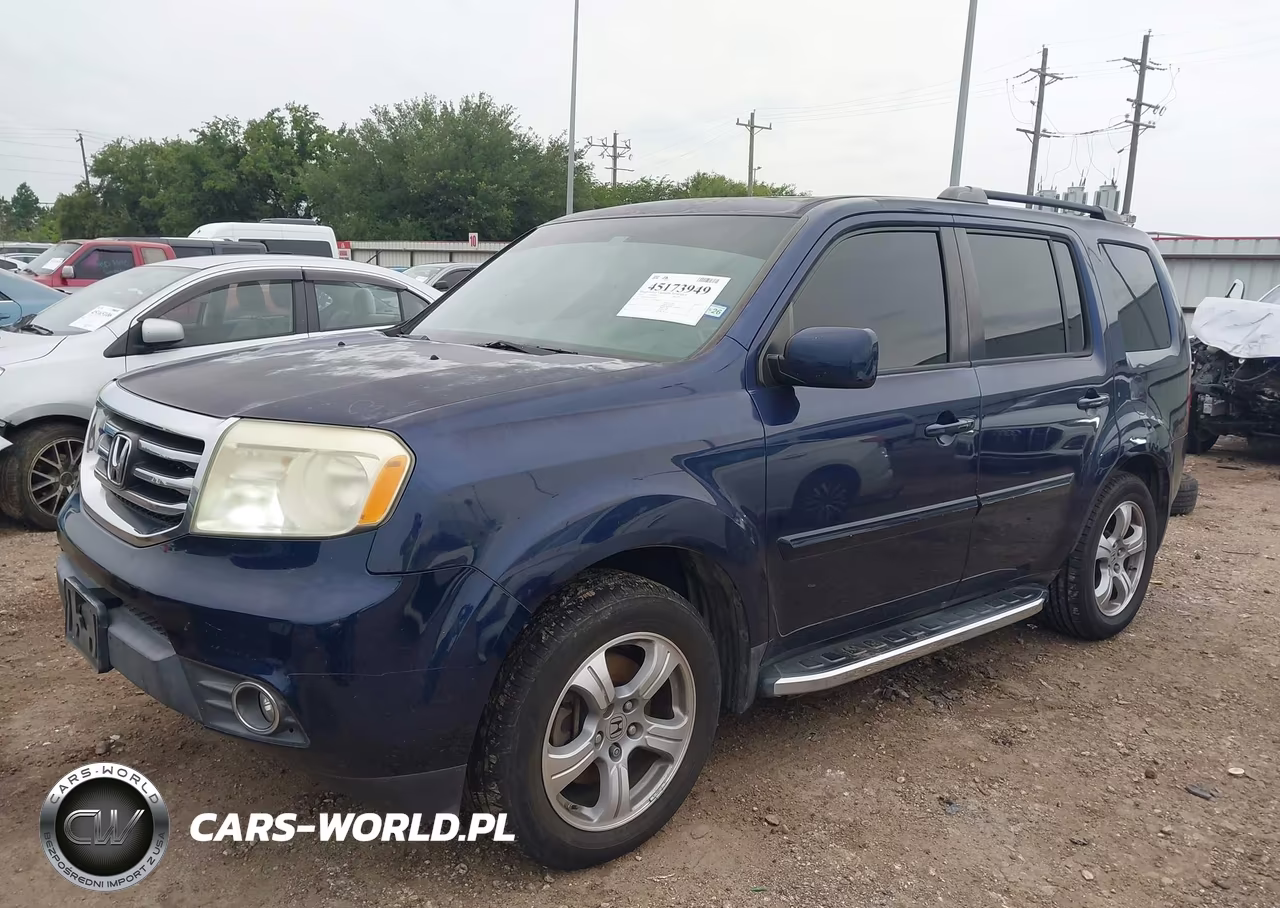 2014 Honda Pilot Ex-L VIN:5FNYF3H5XEB021188 - 2