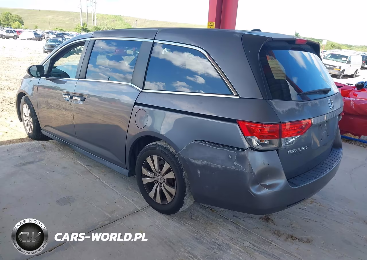 2014 Honda Odyssey Ex-L VIN:5FNRL5H60EB011707 - 3