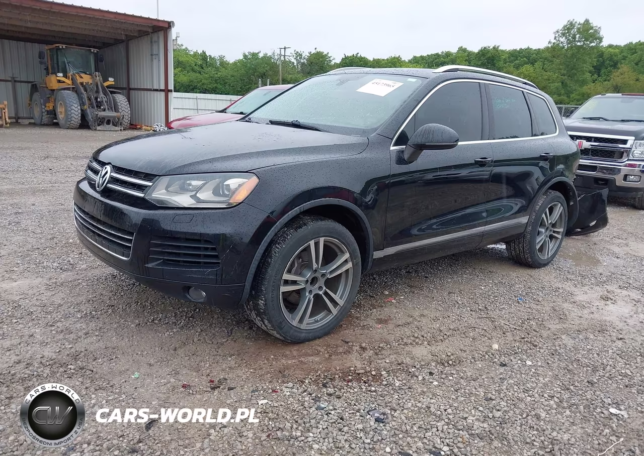 2012 Volkswagen Touareg Vr6 Lux VIN:WVGEF9BP8CD007287 - 2