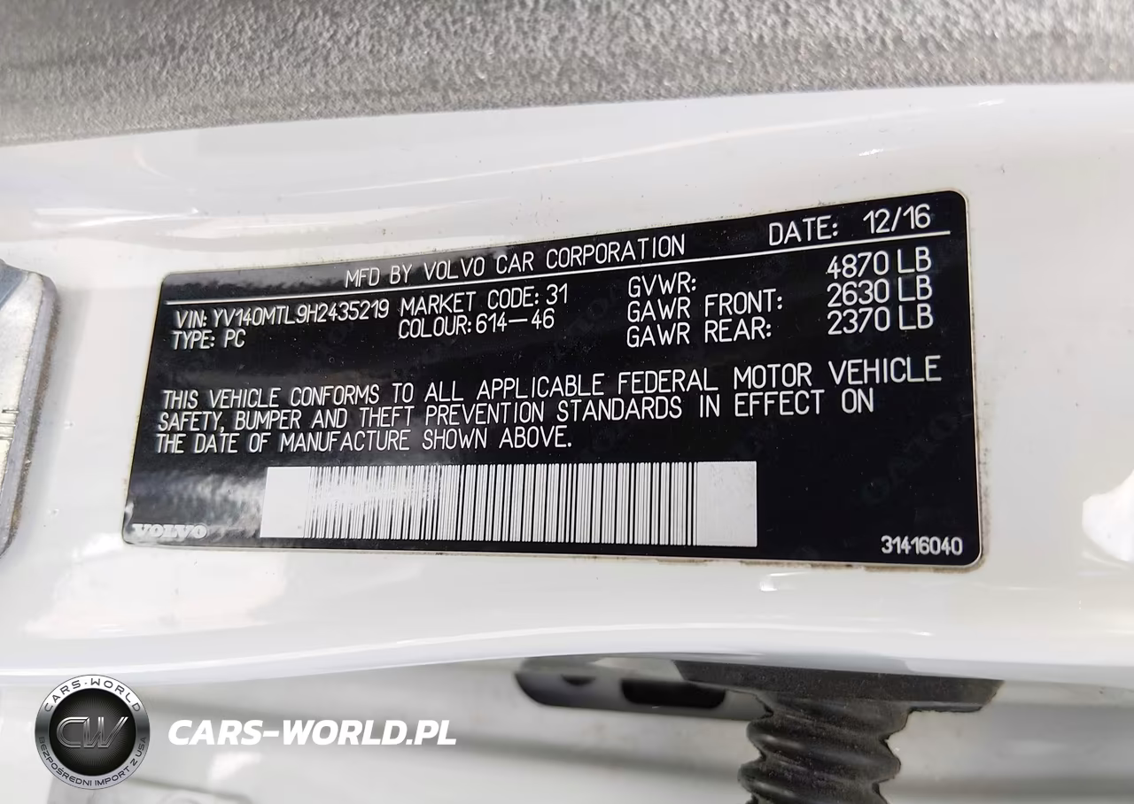 2017 Volvo S60 T5 Dynamic VIN:YV140MTL9H2435219 - 9