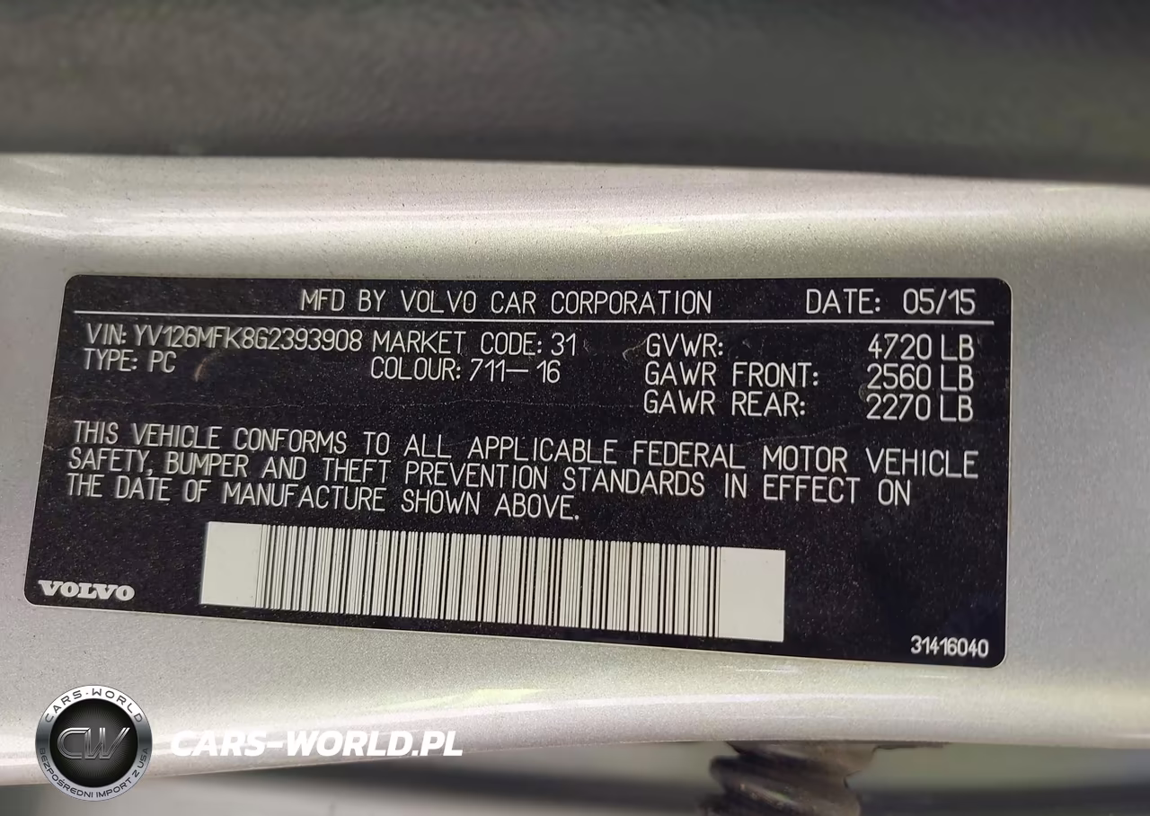 2016 Volvo S60 T5 Drive-E Premier VIN:YV126MFK8G2393908 - 9