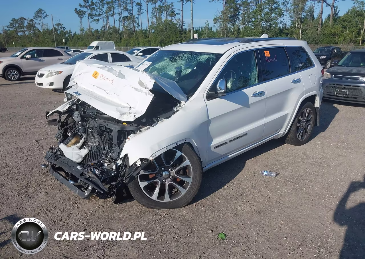 2018 Jeep Grand Cherokee Overland 4X4 VIN:1C4RJFCG8JC509527 - 2