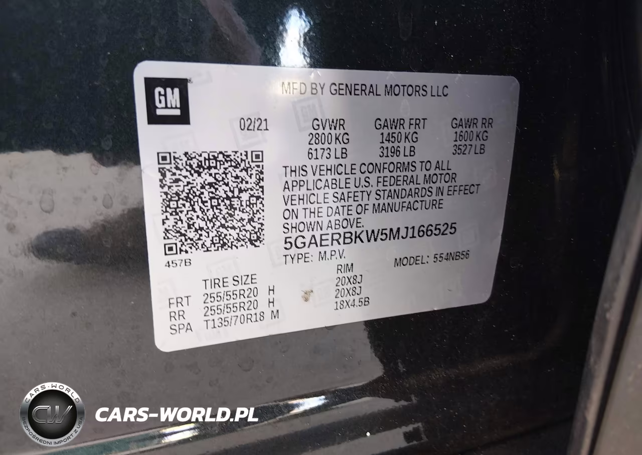 2021 Buick Enclave Fwd Essence VIN:5GAERBKW5MJ166525 - 9