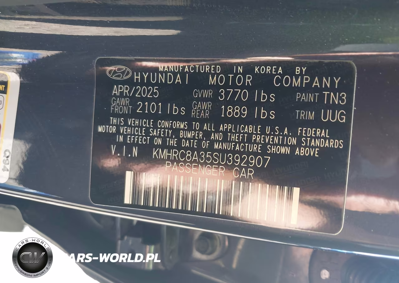2025 Hyundai Venue Limited VIN:KMHRC8A35SU392907 - 9