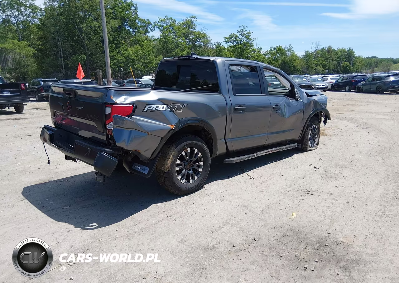2024 Nissan Titan Pro-4X 4X4 VIN:1N6AA1ED6RN118411 - 4