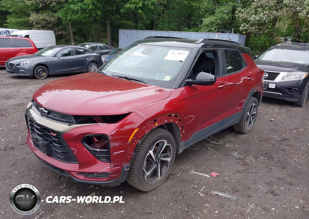 2022 Chevrolet Trailblazer Awd Rs VIN:KL79MUSL3NB062544 - 2