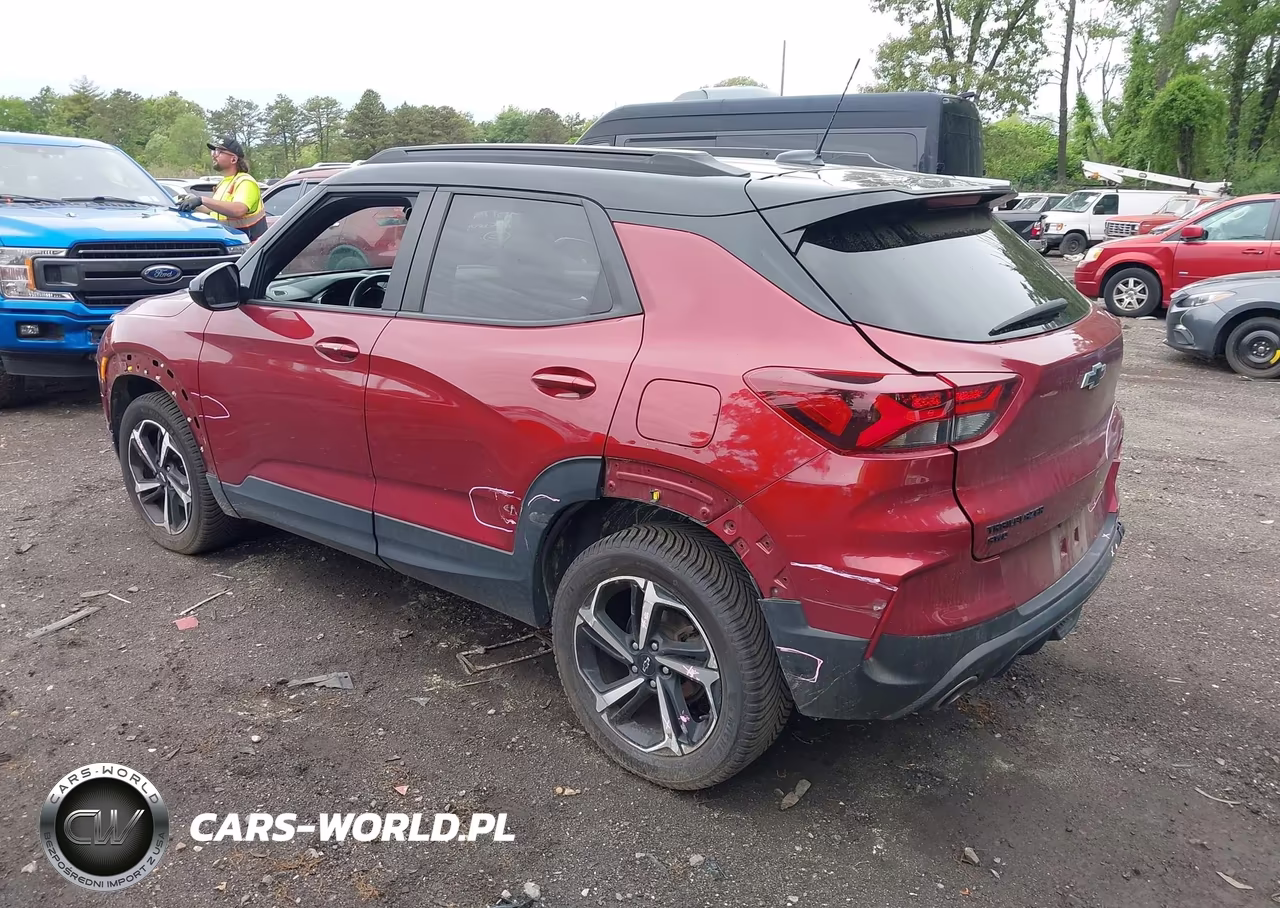 2022 Chevrolet Trailblazer Awd Rs VIN:KL79MUSL3NB062544 - 3