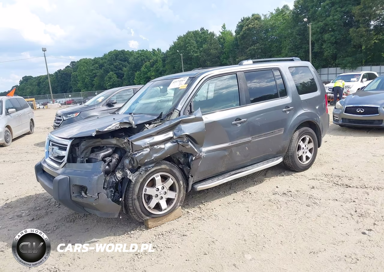 2010 Honda Pilot Touring VIN:5FNYF3H93AB007484 - 2