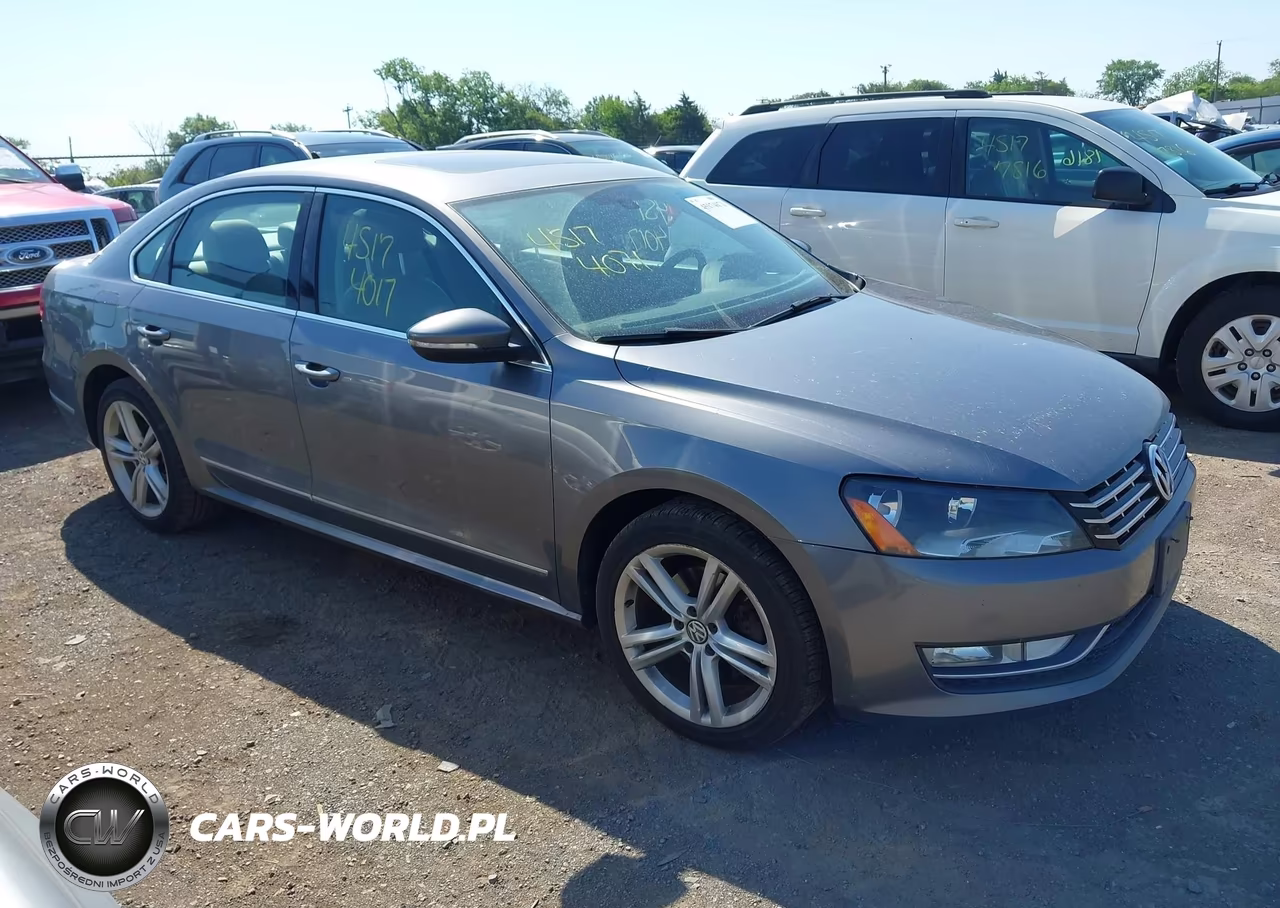 2012 Volkswagen Passat 2.0L Tdi Sel Premium