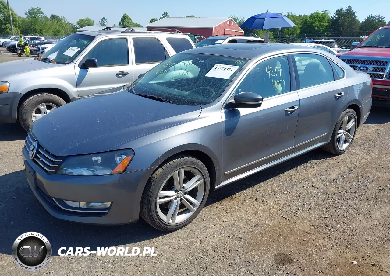 2012 Volkswagen Passat 2.0L Tdi Sel Premium VIN:1VWCN7A37CC099299 - 2