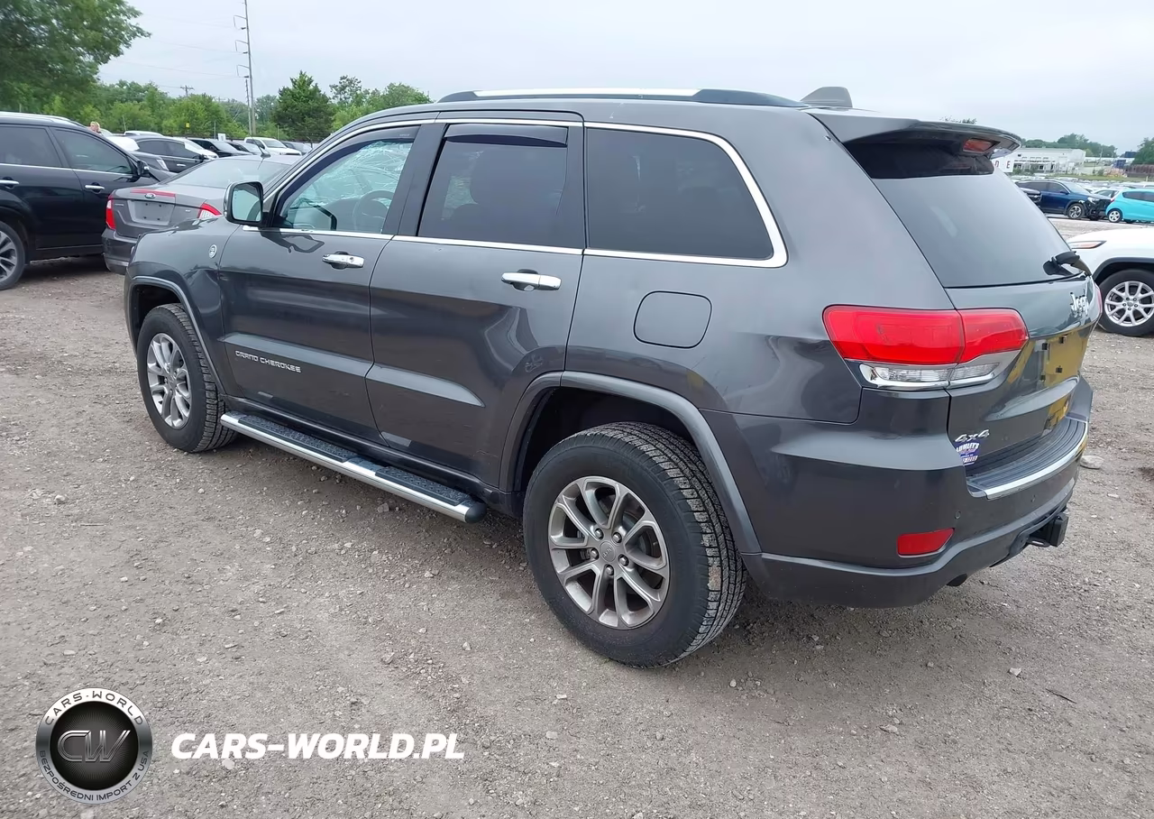2015 Jeep Grand Cherokee Overland VIN:1C4RJFCG3FC718083 - 3