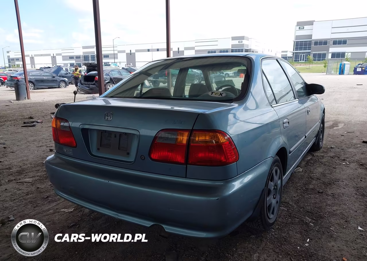 1999 Honda Civic Lx VIN:1HGEJ6674XL050016 - 4