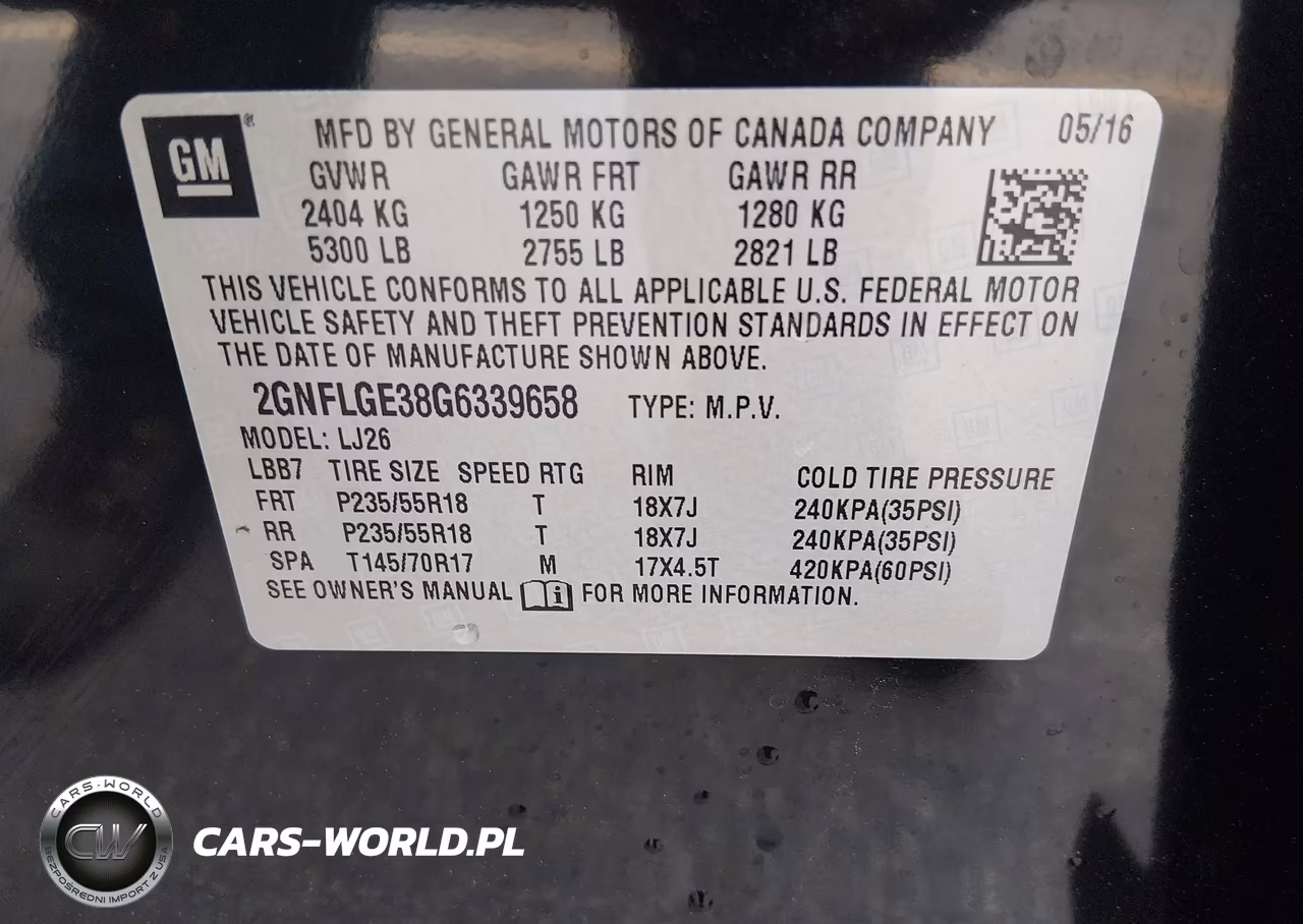 2016 Chevrolet Equinox Ltz VIN:2GNFLGE38G6339658 - 9