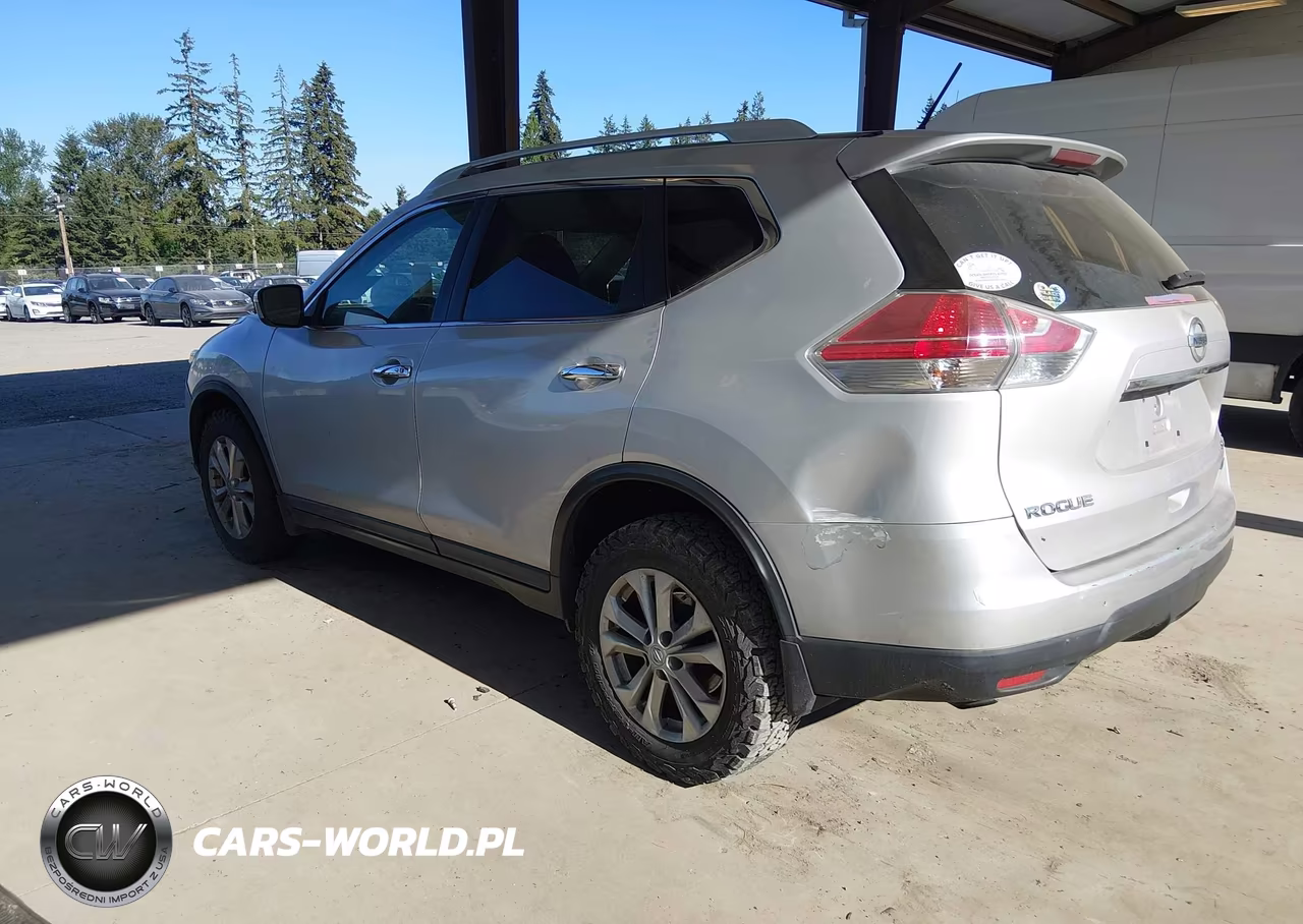 2015 Nissan Rogue S-Sl-Sv VIN:5N1AT2MV9FC824501 - 3