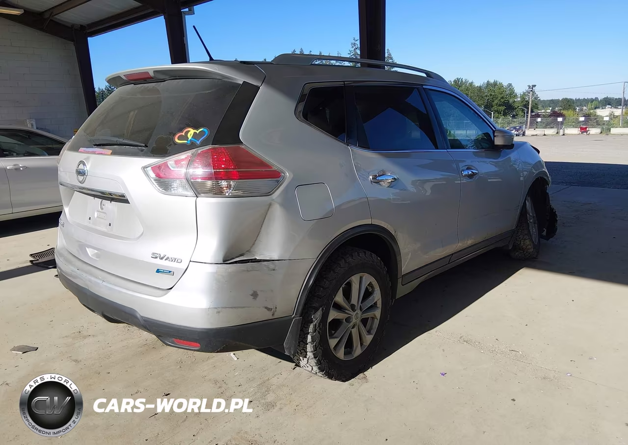 2015 Nissan Rogue S-Sl-Sv VIN:5N1AT2MV9FC824501 - 4