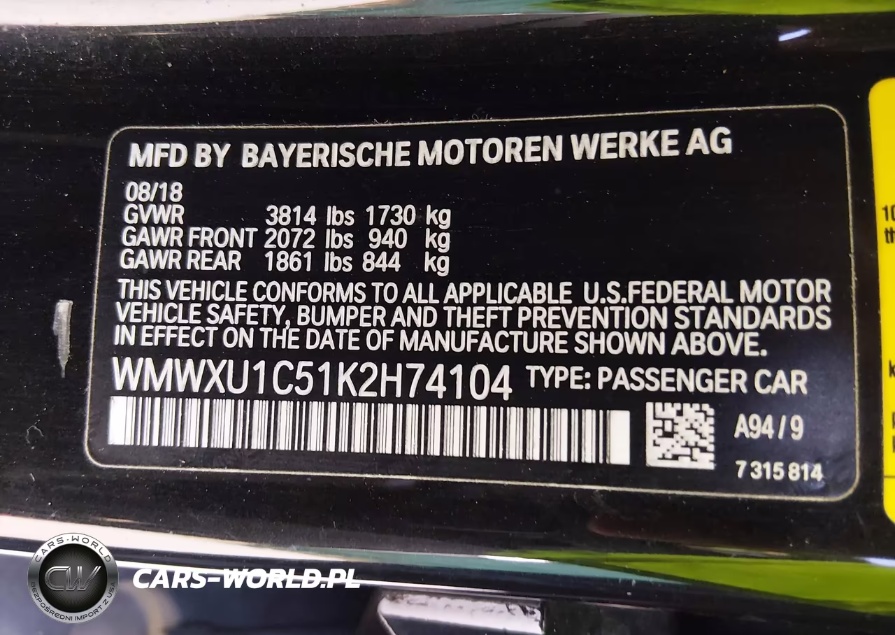 2019 Mini Hardtop Cooper VIN:WMWXU1C51K2H74104 - 9