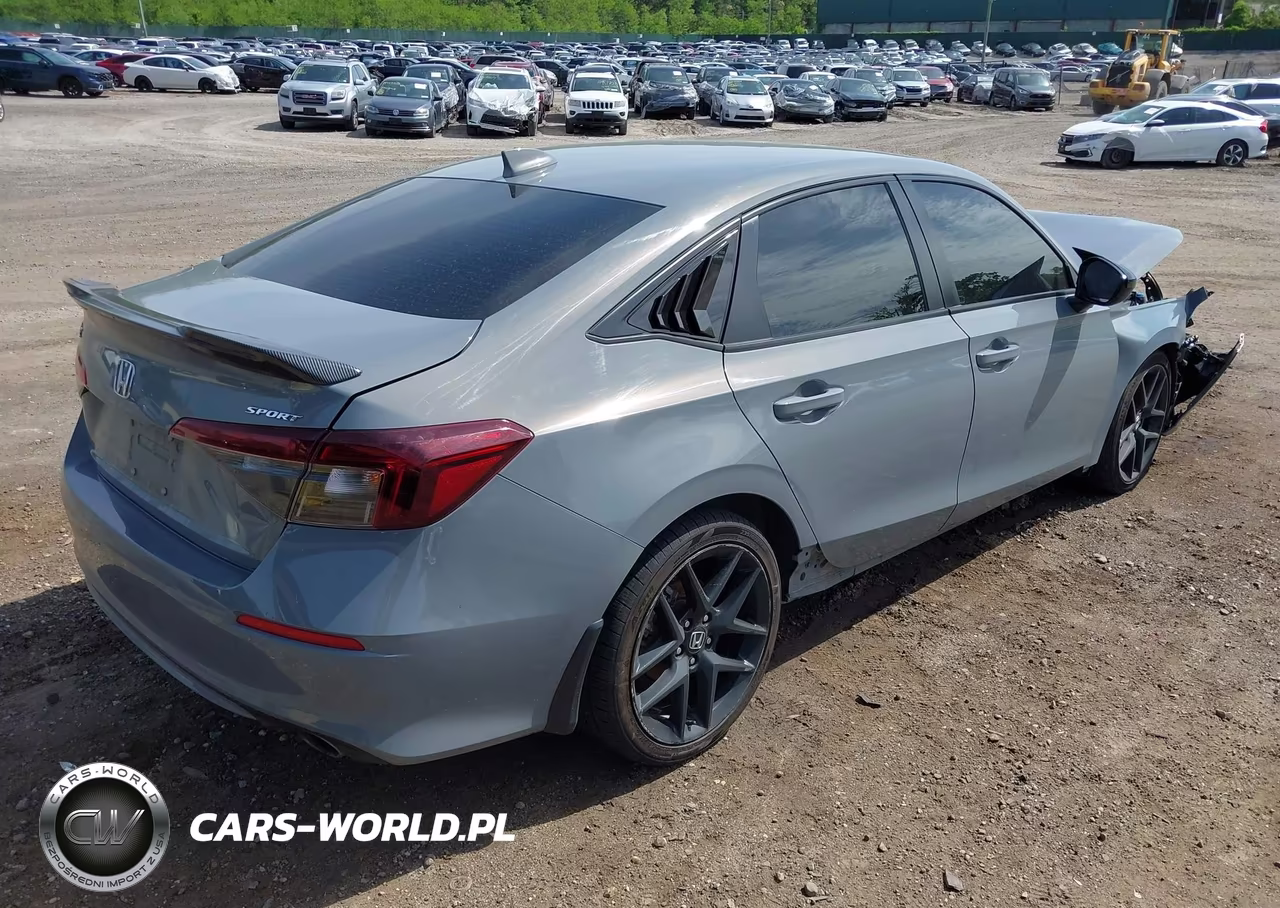 2025 Honda Civic Sport VIN:2HGFE2F58SH523356 - 4