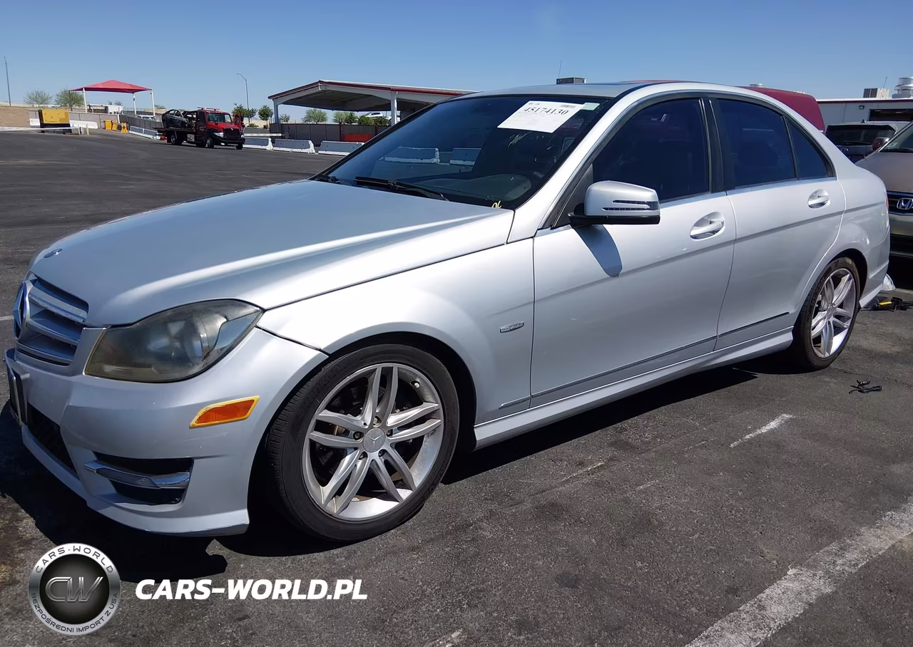 2012 Mercedes-Benz C 250 Sport VIN:WDDGF4HB5CR216717 - 2