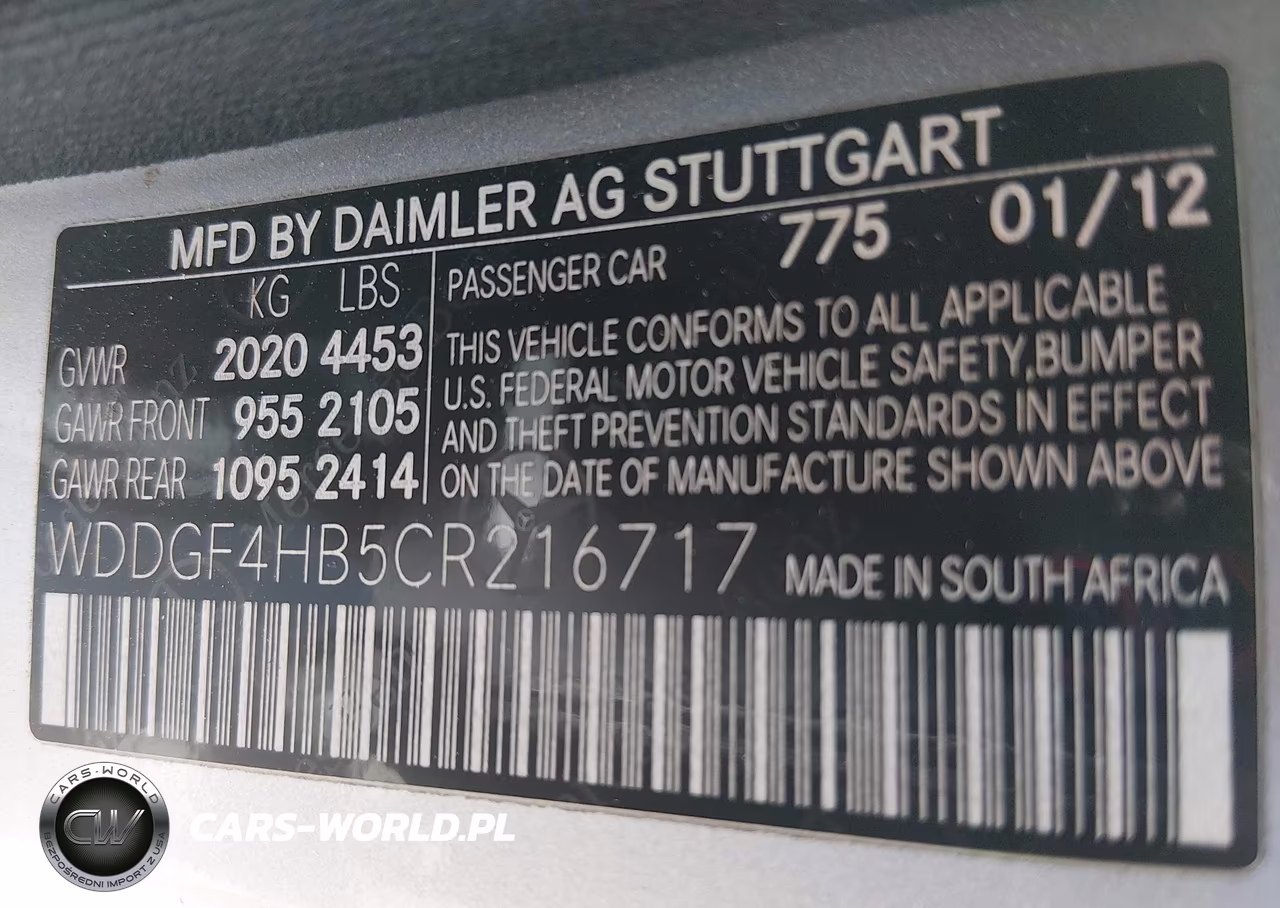 2012 Mercedes-Benz C 250 Sport VIN:WDDGF4HB5CR216717 - 9