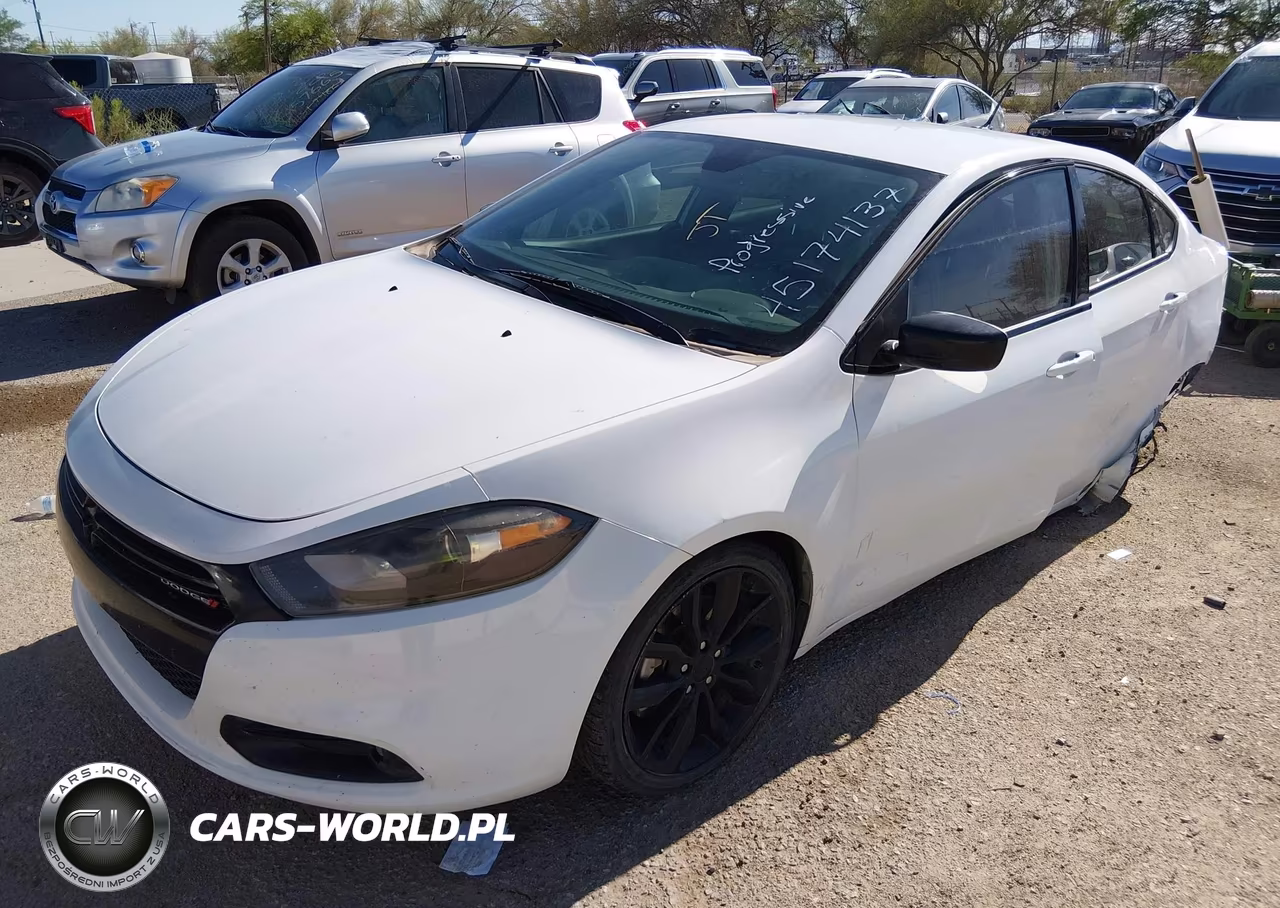 2016 Dodge Dart Sxt Sport Blacktop VIN:1C3CDFFA9GD822453 - 2