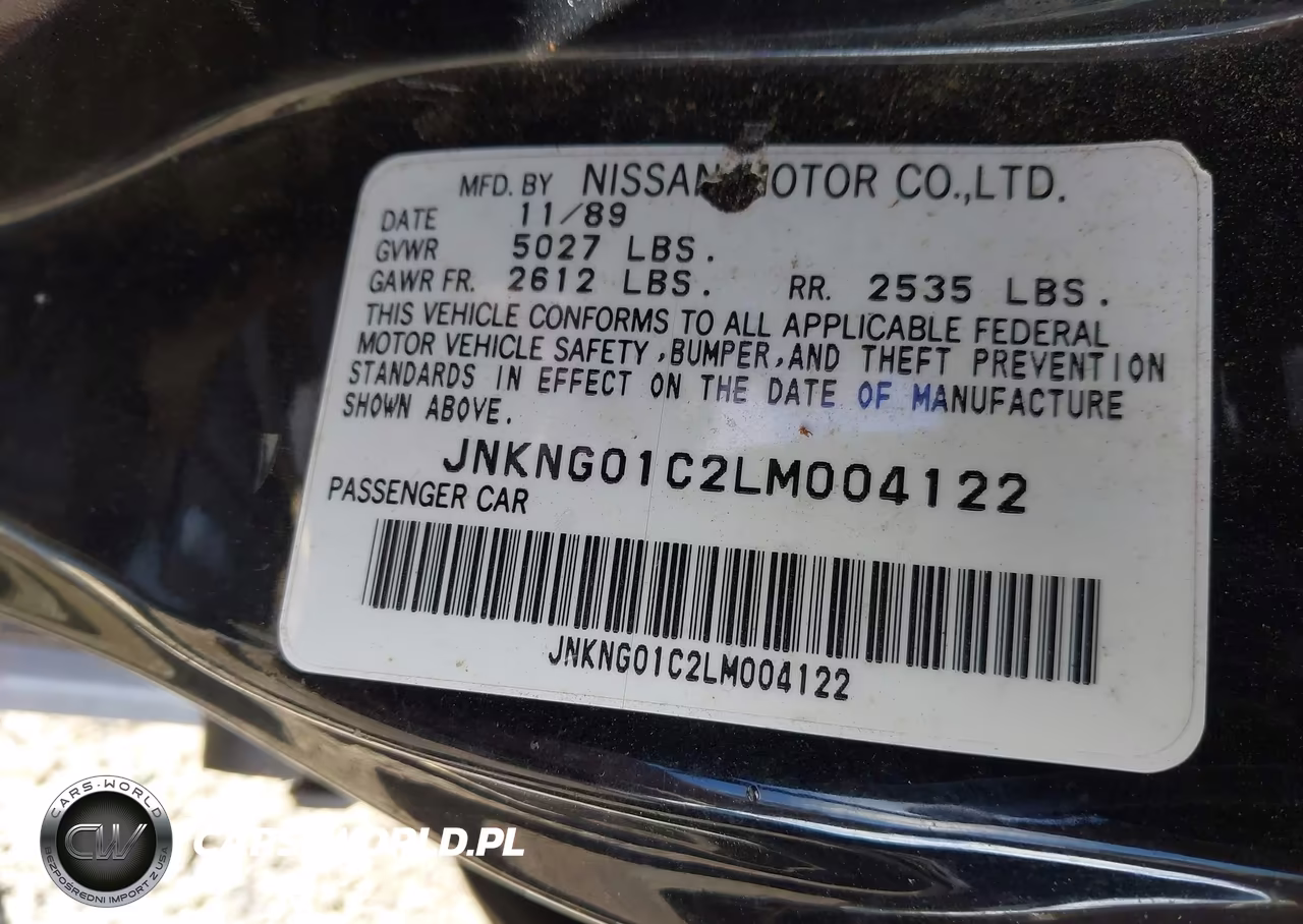 1990 Infiniti Q45 VIN:JNKNG01C2LM004122 - 9
