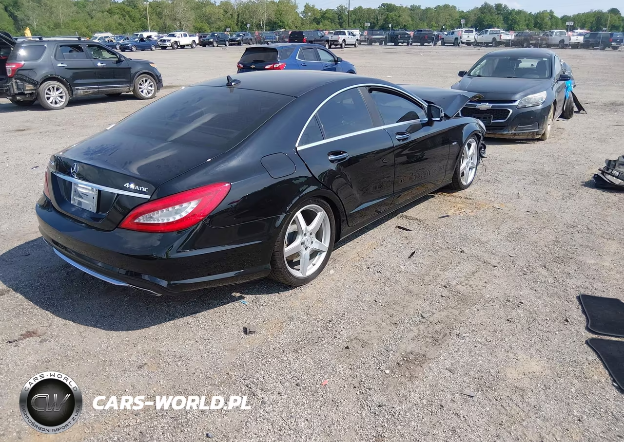 2012 Mercedes-Benz Cls 550 4Matic VIN:WDDLJ9BB6CA046174 - 4