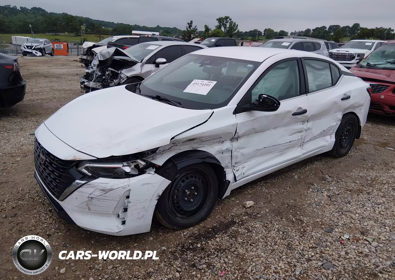 2024 Nissan Sentra S Xtronic Cvt VIN:3N1AB8BV1RY247541 - 2
