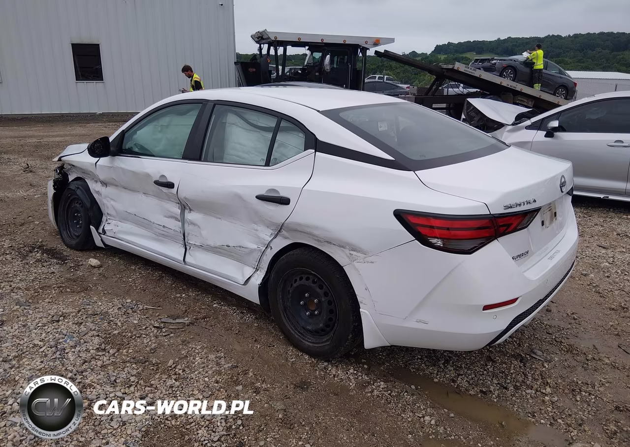 2024 Nissan Sentra S Xtronic Cvt VIN:3N1AB8BV1RY247541 - 3