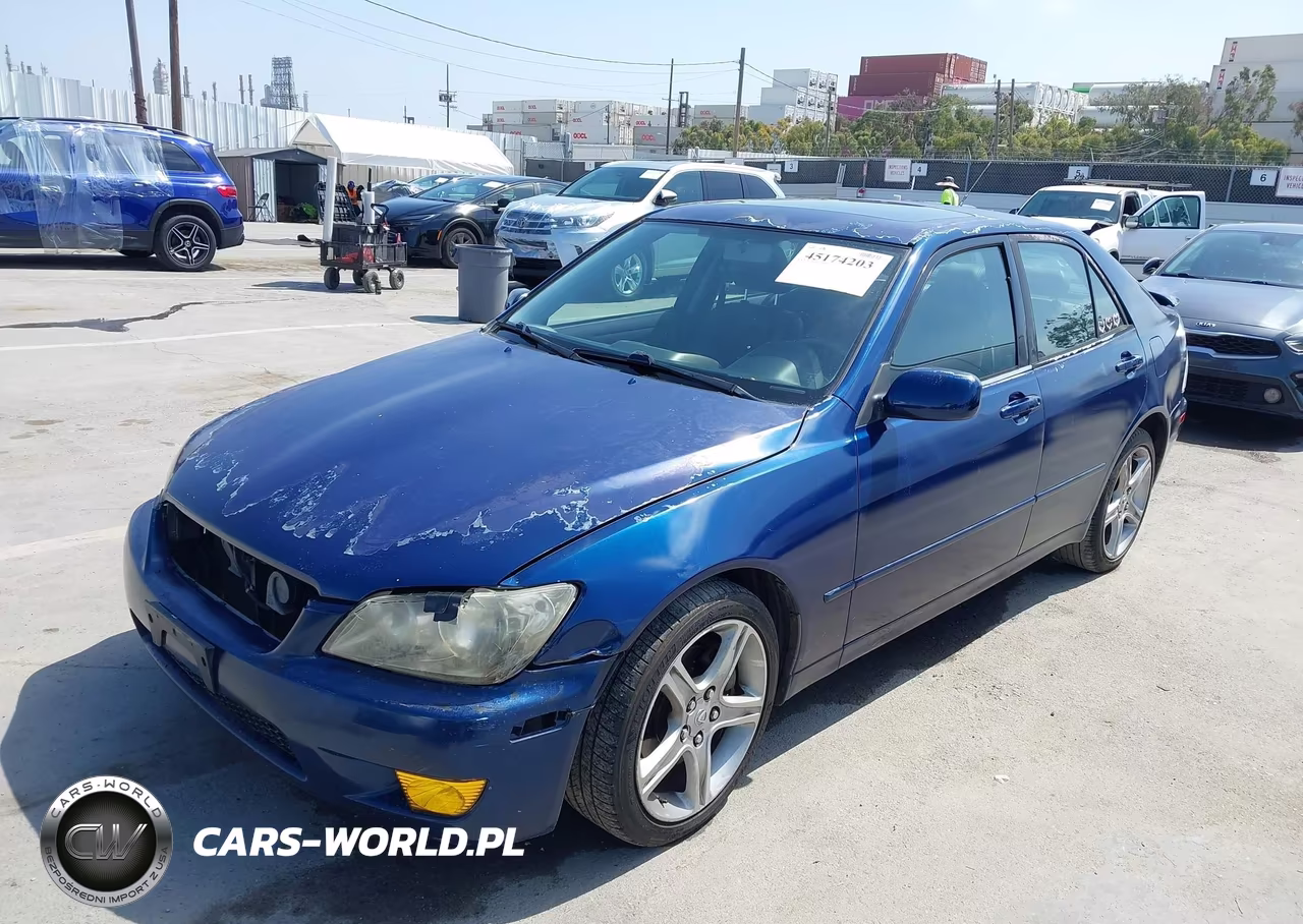 2001 Lexus Is 300 VIN:JTHBD182510024447 - 2