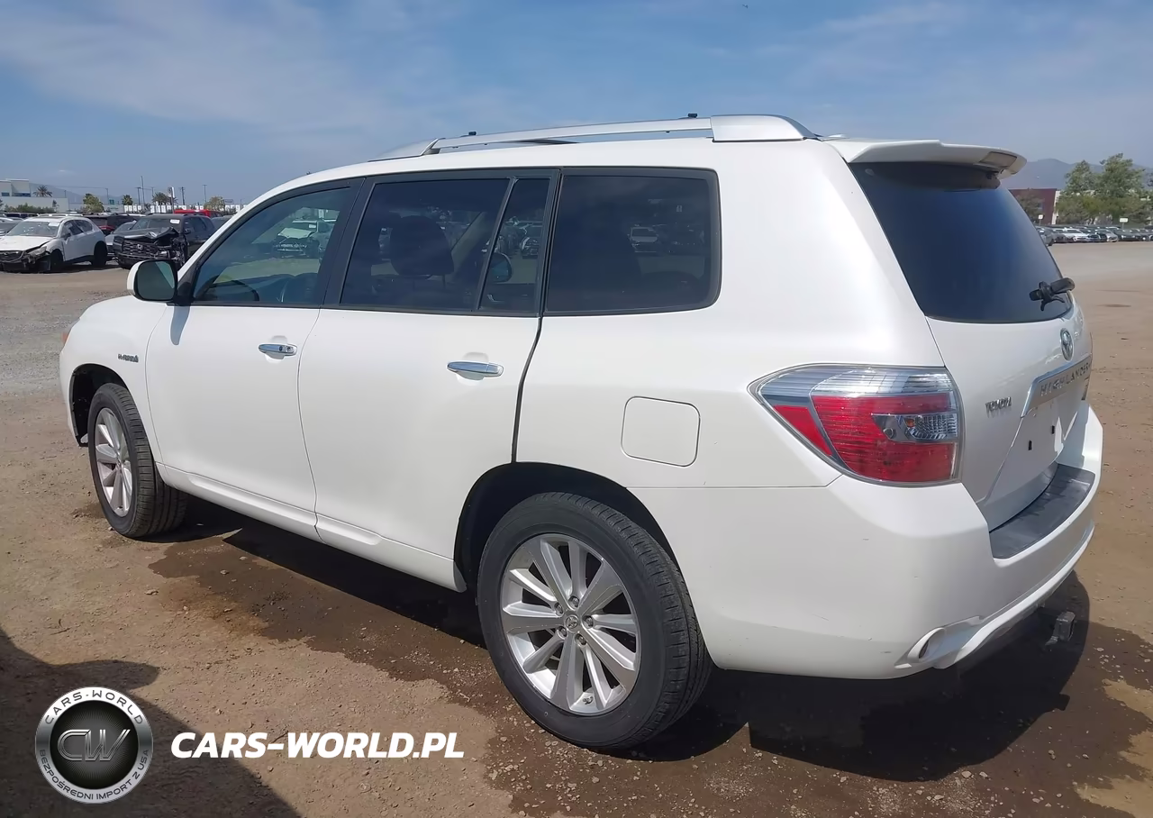 2009 Toyota Highlander Hybrid Limited VIN:JTEEW44A692037520 - 3