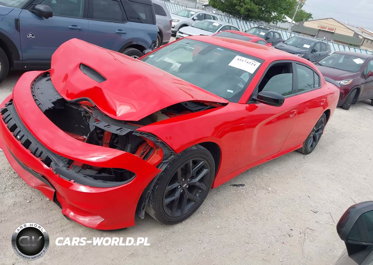 2022 Dodge Charger Gt Rwd VIN:2C3CDXHG5NH270389 - 2