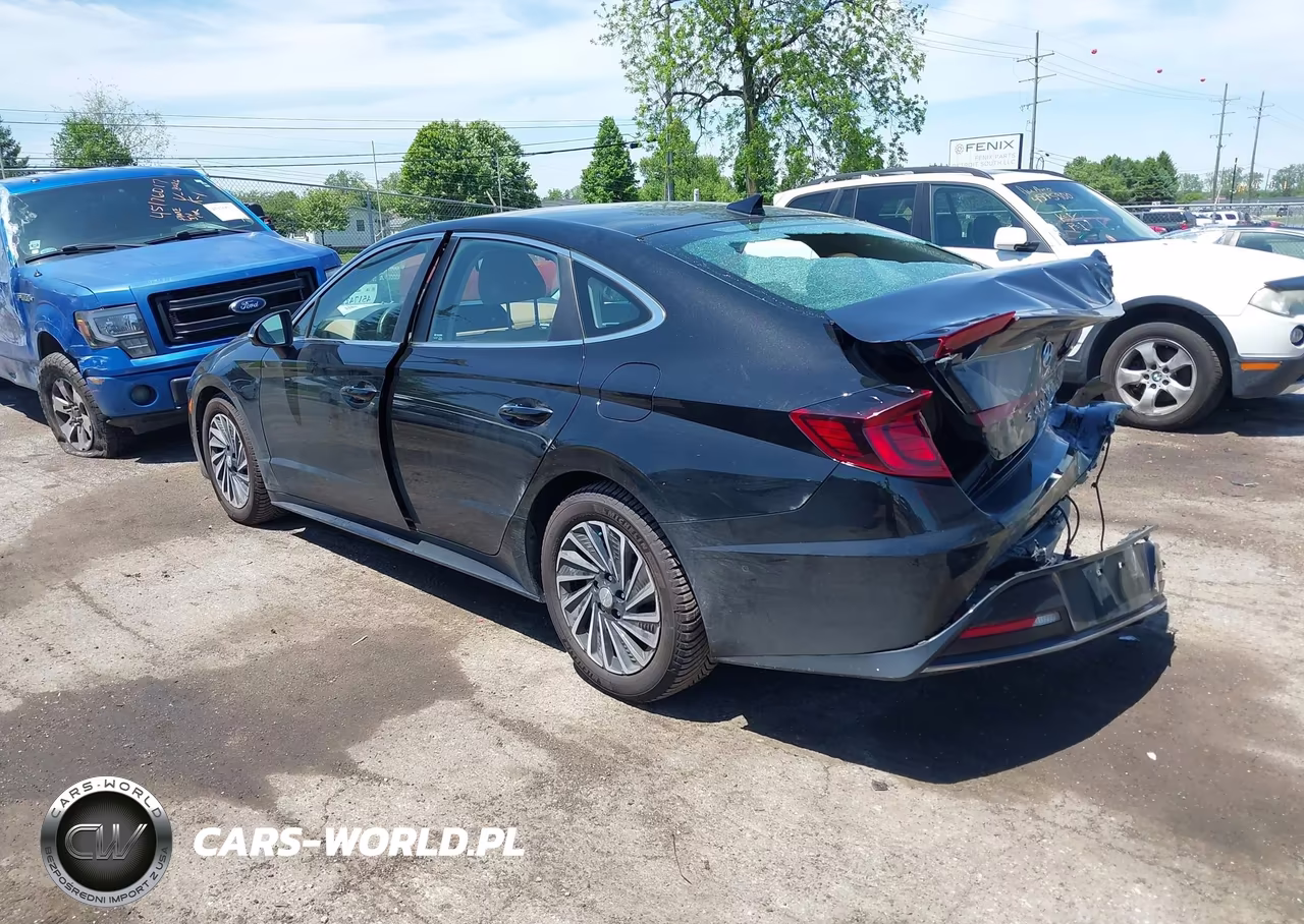 2022 Hyundai Sonata Hybrid Limited VIN:KMHL54JJ5NA053366 - 3