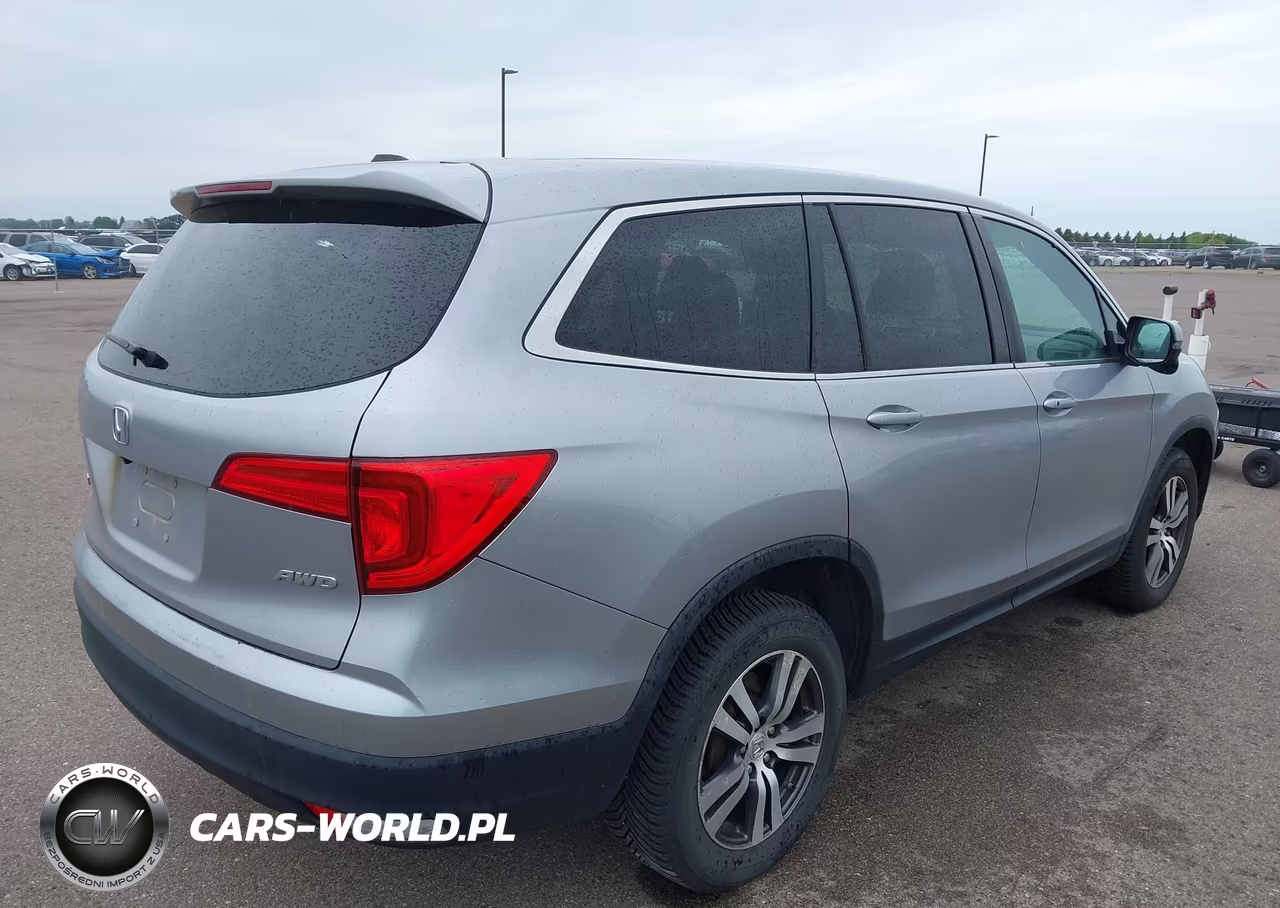 2017 Honda Pilot Ex-L VIN:5FNYF6H82HB097794 - 4
