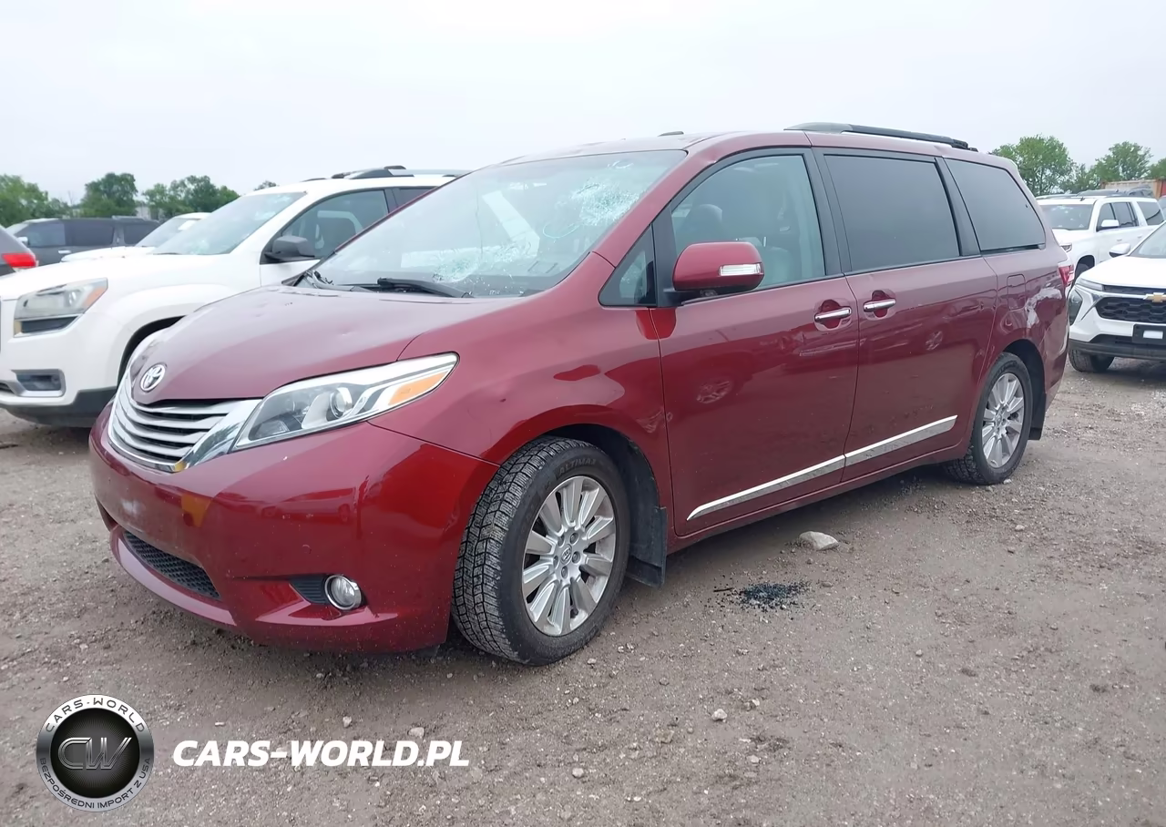 2015 Toyota Sienna Limited 7 Passenger VIN:5TDYK3DC2FS552186 - 2