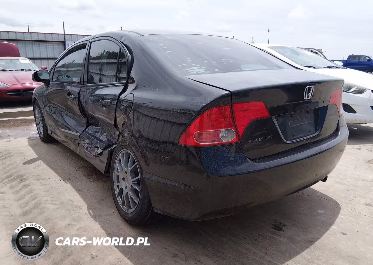 2008 Honda Civic Lx VIN:2HGFA16598H350302 - 3