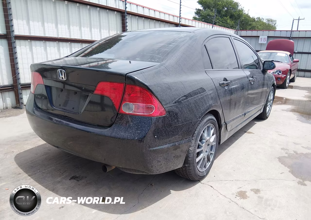 2008 Honda Civic Lx VIN:2HGFA16598H350302 - 4