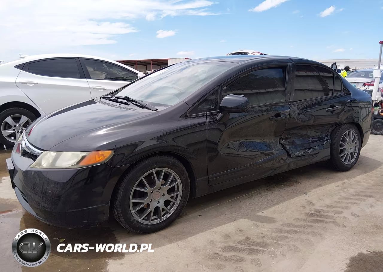 2008 Honda Civic Lx VIN:2HGFA16598H350302 - 6