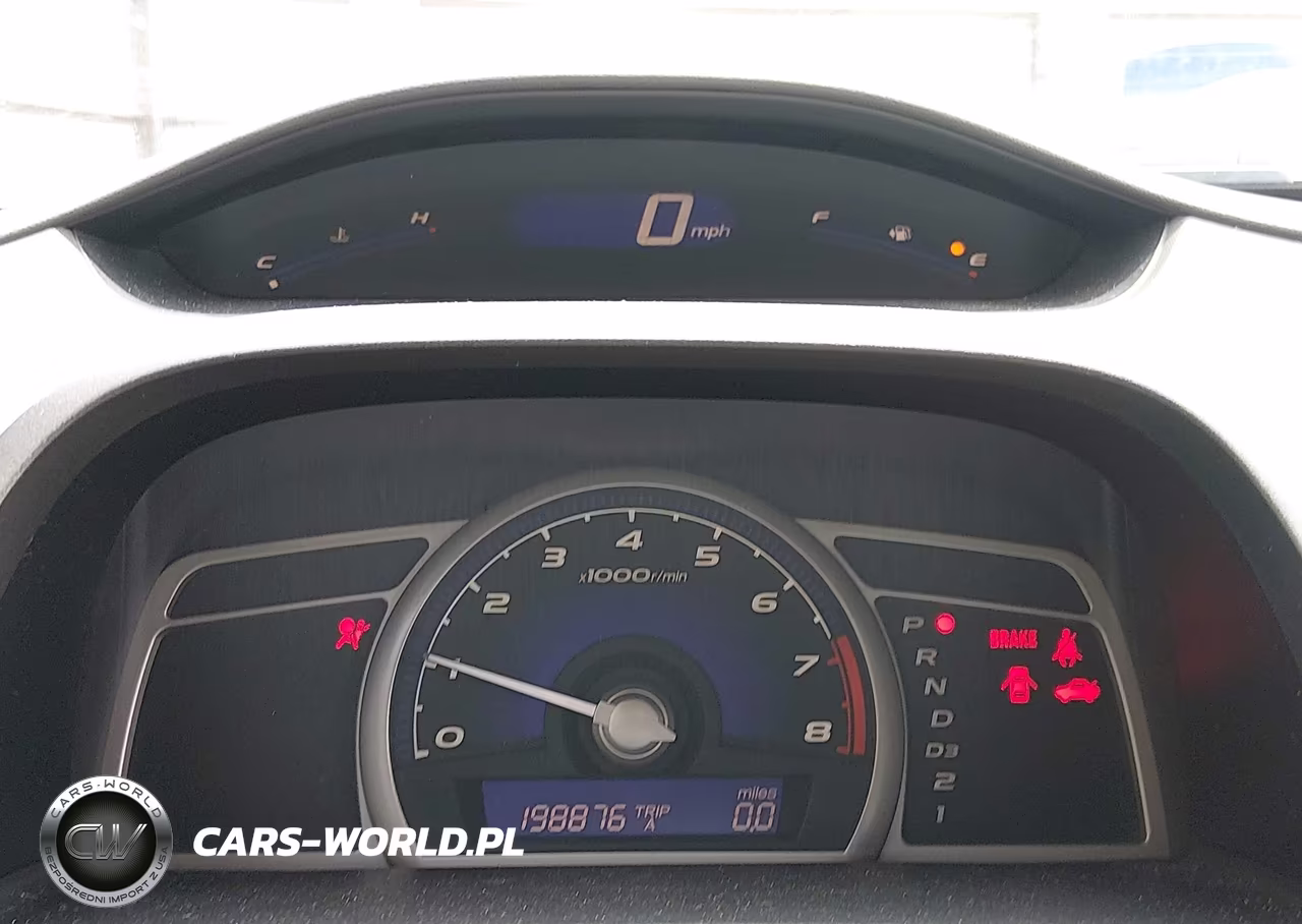 2008 Honda Civic Lx VIN:2HGFA16598H350302 - 7