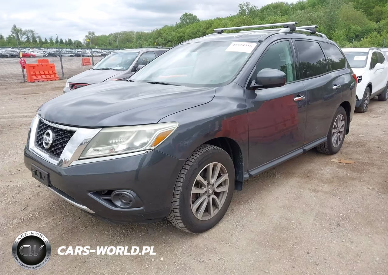2014 Nissan Pathfinder Sv VIN:5N1AR2MM8EC683831 - 2