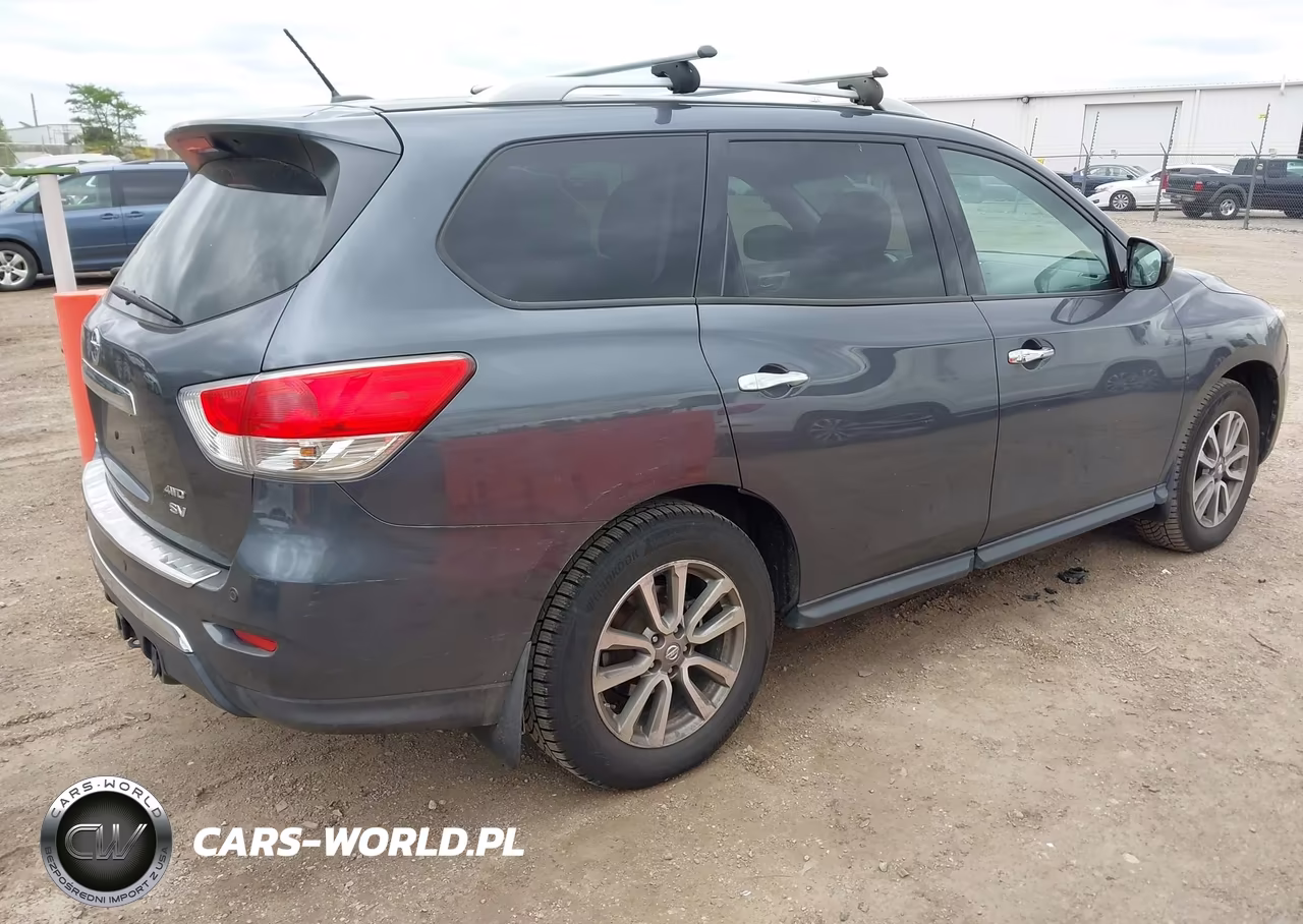 2014 Nissan Pathfinder Sv VIN:5N1AR2MM8EC683831 - 4